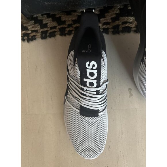 🆕Adidas Mens White/Black/White Imported Rubber Lite Racer Adapt Pull-On Shoes - Picture 2 of 11